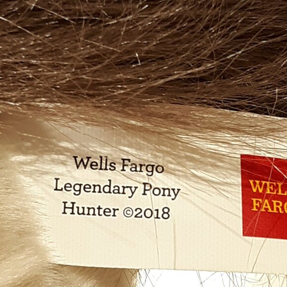 Wells Fargo Legendary Pony Hunter Plush Stuffed Animal With Red Blanket - Picture 5 of 11